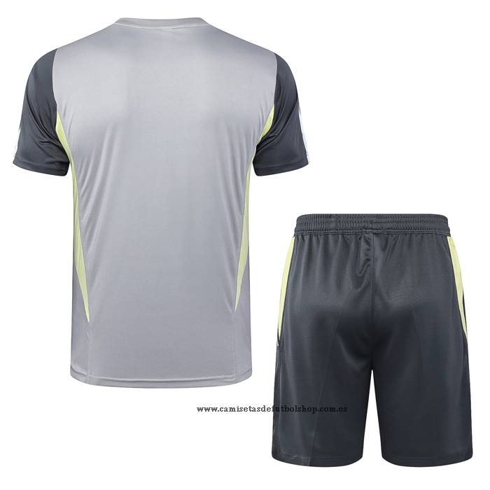 Chandal del Atletico Mineiro 24-25 Manga Corta Gris - Pantalon Corto